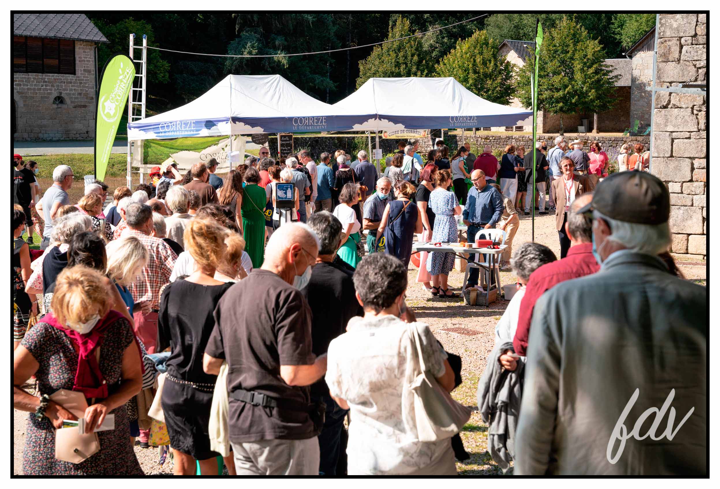 Entrée spectateurs Carmen à Sédières